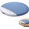 Bukbas Altoparlante Bluetooth da Cuscino, Mini Cassa Bluetooth Portatile, Pillow Speaker Bluetooth con Rumori Bianchi & Timer, Disco Sonoro da Cuscino Audio Privato Senza Cuffie per Dormire (B)