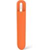MoKo Cover compatibile con Apple Pencil Pro/USB-C/1ª/2ª Gen, Arancione | Compatibile con e pennini di dimensioni simili, custodia adesiva da applicare alla custodia per iPad