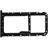 generico PER HUAWEI MATE 10 LITE (RNE-L23 RNE-L21 RNE-L01) ALLOGGIO SUPPORTO ADATTATORE SLOT SLITTA PORTA CARD SCHEDA SIM TRAY CARRELLO VASSOIO PORTA VANO SCHEDE NANO SIM1 SIM2 (BLACK - NERO)