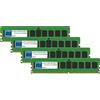 GLOBAL MEMORY Kit di memoria RAM DDR4 da 64 GB (4 x 16 GB) 2666 MHz PC4-21300 288-PIN ECC REGISTRATA DIMM (RDIMM) per server/workstation/schede madri (kit chip a 8 ranghi)