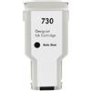 BEIBEINOYA Cartuccia d'inchiostro da 300 ml compatibile con stampante DesignJet 730 730 T1600 T1600dr T1700 T1700dr T2600 T2600d adatta P2V68A P2V69A P2V70A(Matte Black)