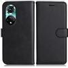DENDICO Cover per Huawei Honor 50 5G / Huawei Nova 9, Premium Portafoglio PU Custodia in PU Pelle, Flip Libro TPU Bumper Caso per Huawei Honor 50 5G / Huawei Nova 9, Nero