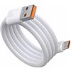 NUEAYMS Ricarica rapida USB A a USB C Cavo dati Bianco Sync Wire Line 15 Serie Smart Phone 100/150/200 cm Lungo Ricarica Rapida