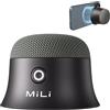 MiLi Altoparlante Bluetooth Magnetico, Mini Cassa Bluetooth Portatile con Supporto per Cellulare, 8 Ore di Riproduzione, 3W Altoparlante, TWS, per Doccia, Viaggi, Palestra e Golf