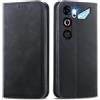 MOJIA Cover per ZTE Neo 5 GT/Nubia Neo 5 GT, Custodia Folio Portafoglio in Pelle PU [chiusura magnetica], Case a Libro con Guscio Interno in TPU, Supporto per Carte.. Nero