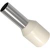 AUPROTEC Puntalini isolati 0,34-50 mm² Terminali a Bussola: 500 pezzi, 10 mm² Avorio