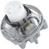 YMDK Interruttore lineare magnetico a nebbia argentata effetto Hall UFO 40 gf, hot swap, suono profondo clacky, interruttore tastiera compatibile RGB per tastiere meccaniche personalizzate