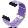 RoYiio Cinturino Orologio 20mm 22mm Nylon (Cinturini 22mm, Lavanda)