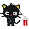 Garrulax Pendrive, USB Chiavette 8GB / 16GB / 32GB Premium Impermeabile Cute Animale in silicone ad alta velocità USB 2.0 dati, unità di memoria flash Penna Disk Pen Drive