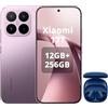 XIAOMI Smartphone 17T, 12 GB + 256 GB, con Android, display da 6,59 pollici, 120 Hz, batteria al carbonio al silicio da 6500 mAh, fotocamera Leica 5X, viola, cuffie incluse (blu)