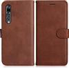 DENDICO Cover per Huawei P20 PRO, Premium Portafoglio PU Custodia in PU Pelle, Flip Libro TPU Bumper Caso per Huawei P20 PRO, Marrone