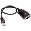 Ewent - Convertitore Adattatore da USB 2.0 a Seriale RS-232 - Compatibile con Windows e Mac - Cavo da 1,5 Metri
