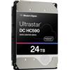 Western Digital DC HC590 disco rigido interno 24 TB 7200 Giri/min 3.5" SAS [0F59373]