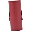 FRCOLOR Contenitore per Pennelli Cosmetici in Pu Portatile, Tubo Porta Pennelli da 10 Pezzi, Organizer Compatto per Strumenti di Bellezza