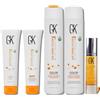 GK HAIR Kit Trattamento Lisciante alla Cheratina 300 ml + Siero all'Olio di Argan Bio 50 ml | Controllo Crespo, Effetto Levigante, Capelli Lisci e Setosi