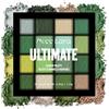 ALIIP Professional Makeup Palette Ombretti Ad Alta Pigmentazione, 16 Colori Neutri Sfumabili, con Finish Matte, Shimmer e Glitterati per Look Soft Glam Trucco- Verde