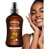 Buhygn Olio Abbronzante Di Cokernut Da 100 Ml, Olio Abbronzante Da Viaggio, Crema Idratante Per La Pelle, Con Formula Nutriente Della Pelle, Consistenza In Rapido Assorbimento, 100 Ml, Per Spiaggia, Vacanze,