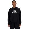 New Balance Sport Essentials French Terry Logo Hoodie da Donna Black S