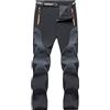 Kobilee Pantaloni Sci Uomo Moto Alpinismo Elasticizzati Pantaloni Neve Antipioggia Caldo Pantaloni da Lavoro Termici Invernali Taglie Forti Pantaloni Trekking Pantaloni Impermeabili Snowboard Softshell