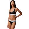 Calvin Klein Donna Slip Taglio Bikini Intimo, Nero (Black), L