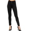 Elara Jeans Donna Vita Alta Push Up Skinny Fit Chunkyrayan Nero 1949 Black 38 (M)