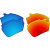 EZReplace Lenti di ricambio compatibili con occhiali da sole Rudy Project Stratofly (lenti polarizzate) - Adatto per Rudy Project Stratofly Frame (blu ghiaccio + rosso fuoco), Blu ghiaccio + rosso