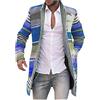 Kobilee Cappotto Giubbotto Uomo Caldo Lungo Impermeabile Giubbino in Pile Fodera Moto Vintage Parka Cappotto Bomber con Cappuccio Elegante Antivento Giubbotto Giacca Invernale