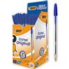 BIC Penne Blu a Sfera, Cristal Original, Punta Media, 1 mm, Confezione 50 Pen...