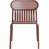 Petite Friture - Sedia impilabile Week-end - Rosso - Alluminio - Designer Studio BrichetZiegler