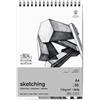 Winsor & Newton Carta Schizzo Blocco Spirale White 110 G A450 Fogli