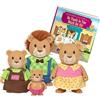 Li'L Woodzeez - I Lions Kingsberry - Leone giocattolo - Figurine da collezione - Playset di figurine per bambini - 3 anni +