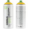 Montana Chalk Temporary Marking Spray 400ml Can, Colour: CH1020 Yellow