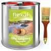 Flexol Olio tung - Olio di tung per legno naturale, 2,5 l Flexol