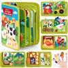 hahaland Busy Board Montessori Libro Interattivo 1 Anno Quiet Book Sensorial...