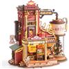 ROBOTIME Puzzle 3D Fabbrica di Regali, Modellismo in Legno da Costruire Adult...