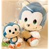 SEGA Sonic The Hedgehog Sonic & Friends Sonic Peluche Doll taglia M e set mas...