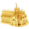 1: 730 puzzle in metallo modello edificio giocattolo milano cattedrale duomo di