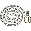 YOKIVE 1 Set Sospensione Luce Fisso Catena, 4mm Spessore Lampadario Sospensione Collegamento con Connettore Ganci cerchio, Ottimo per Soffitto Luci, Lampade (Bronzo, 80)