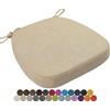 seokor Cuscini Per Sedia Cucina, 40x38/43x40/43x42cm Rimovibile Cuscino per Sedia,U-Shape Memory Foam Cuscini Per Sedia, Lavabile Cuscino per Sedia da Pranzo, for Interni Esterni Giardino(Color10,40x38x8cm)