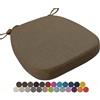 seokor Cuscini Per Sedia Cucina, 40x38/43x40/43x42cm Rimovibile Cuscino per Sedia,U-Shape Memory Foam Cuscini Per Sedia, Lavabile Cuscino per Sedia da Pranzo, for Interni Esterni Giardino(Color13,43x42x3cm)