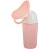 Nuby Orinatoio da viaggio per ragazza, design ergonomico a imbuto, vasino portatile a prova di perdite per addestramento al WC, compatto per bambini, essenziale da viaggio, facile da usare e