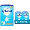 APTAMIL Nutriobiotik 5 Latte di Crescita in Polvere al Delicato gusto di Van...