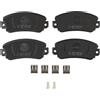 TRW AUTOMOTIVE GDB297 Past.Fr.Ant Fiat Panda-Uno-Y10 Con Spia