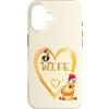 ENGAGEMENT WEDDING HONEYMOON MARRIED HEA Custodia per iPhone 16 Gallina - velo da sposa, matrimonio WIFE moglie