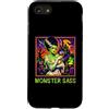 Halloween Vintage Retro Pop Art Funny Pi Custodia per iPhone SE (2020) / 7/8 Mostro Sass Buio Umorismo Pulp Horror Goth Glam Donne Adulti