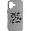 YO! Custodia per iPhone 16 Create Your Future Mindset Visionary Motivation Citazione Design