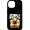 Spring Nature Blossom Retro Flower Custodia per iPhone 15 Fiore di primavera rinnovo retrò tramonto fiore