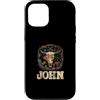 John Design Custodia per iPhone 12/12 Pro Nome John
