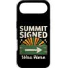 Mountain Hiking Summit Signed Trail Trek Custodia per iPhone Air Il vertice firmato era qui escursionismo