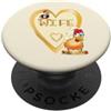 ENGAGEMENT WEDDING HONEYMOON MARRIED HEA Gallina - velo da sposa, matrimonio WIFE moglie PopSockets PopGrip Adesivo